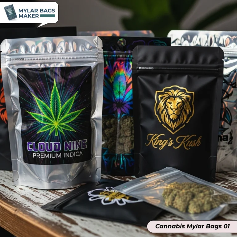Custom Cannabis Mylar Bags