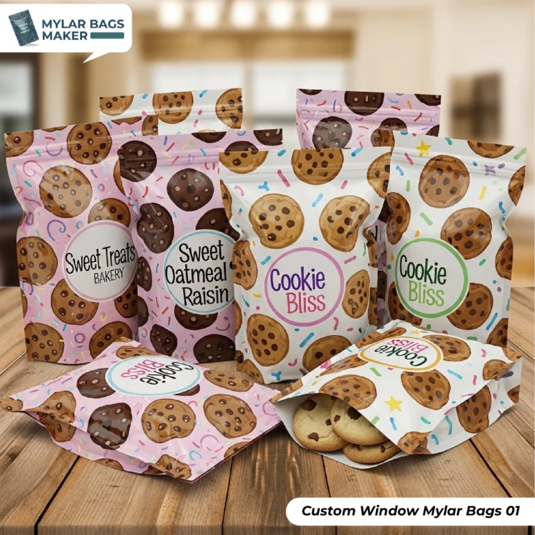Custom Cookies Mylar Bags​