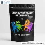 Custom Child Resistant Mylar Bags (4)