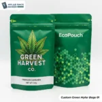 Custom Green Mylar Bags (1)