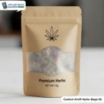 Custom Kraft Mylar Bags (2)