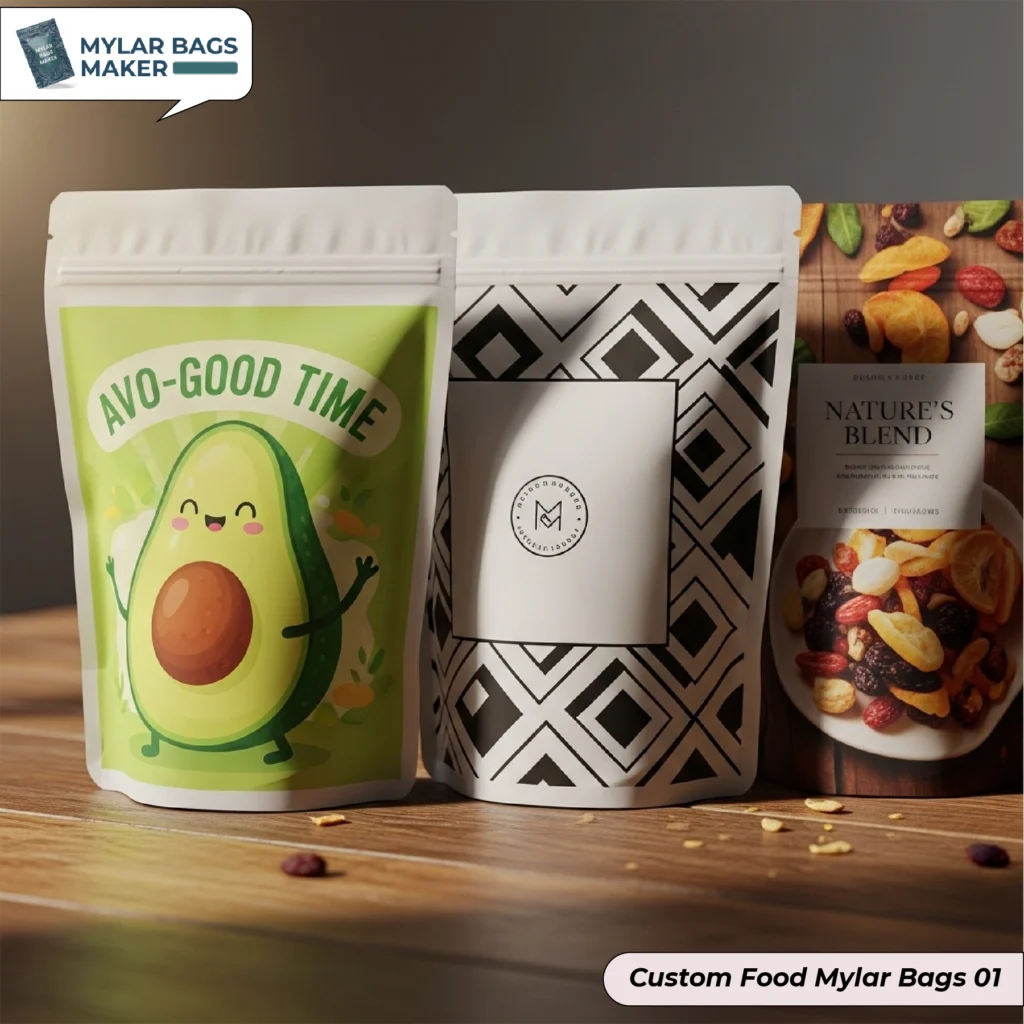 Custom Printed Food Mylar Bags (1)