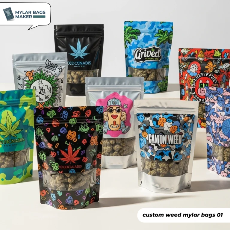 Custom Weed Mylar Bags
