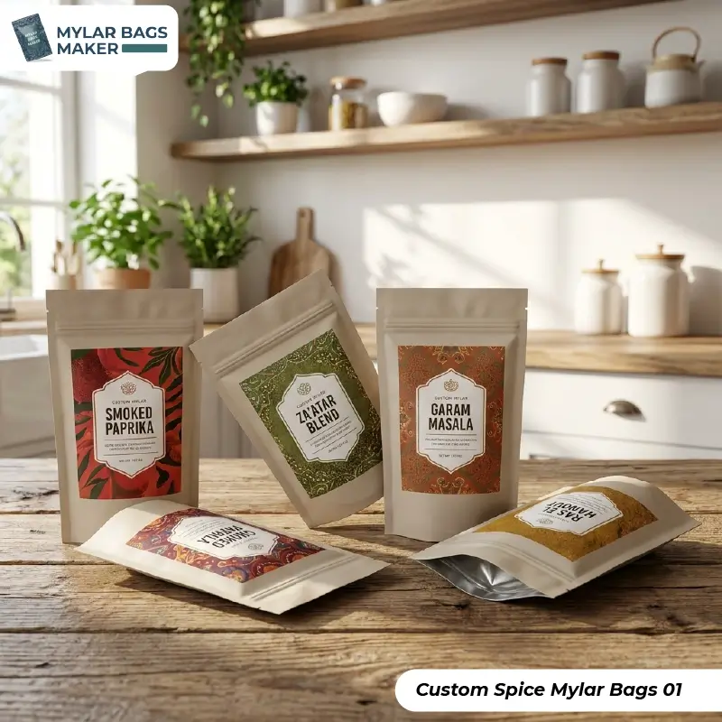 Custom Spice Mylar Bags wholesale (1)