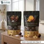 Custom Chocolate Mylar Bags with logo (2)