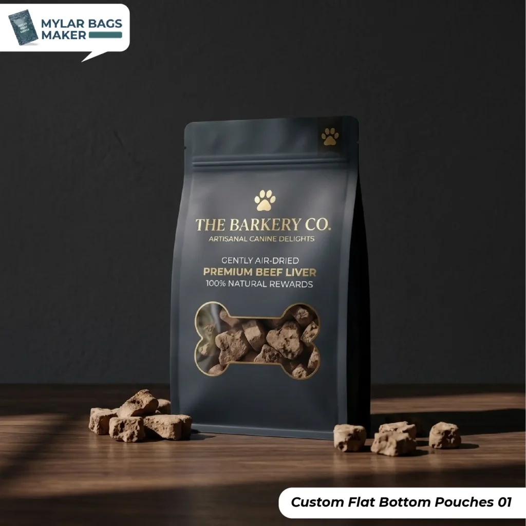 Custom Flat Bottom Pouches Wholesale (1)