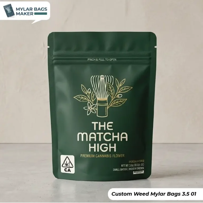 Custom Weed Bags 3.5