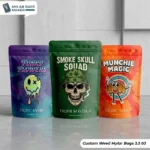 Custom Weed Mylar Bags 3.5 no minimum