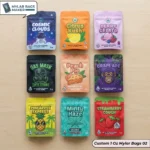 Custom 1 Oz Mylar Bags with logo