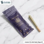 Custom Pre-Roll Mylar Bags with logo
