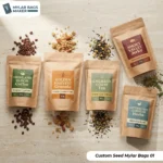 Custom Seed Mylar Bags Wholesale