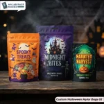 Custom printed Halloween Mylar Bags