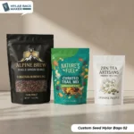 printed Seed Mylar Bags